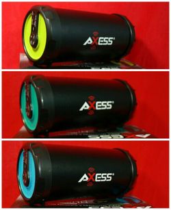 Axess bazooka rechargeable Bluetooth wireless sd card,usbflash drive fm radio speaker