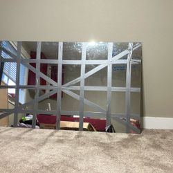 Giant Unframed Mirror