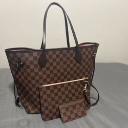 Louis Vuitton Neverfull Rose Ballerine