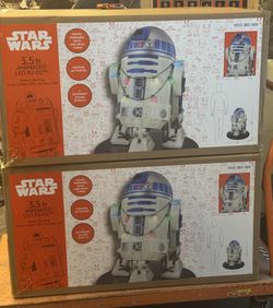 Star Wars 3.5 ft. Animated LED R2-D2 ($500 EACH)