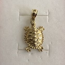 14kt Hermoso Dije De Oro Sólido 🐢