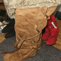 Womens Tan Boots