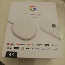 GOOGLE CHROMECAST 4K* READ