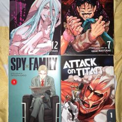 Manga Lot Of 4