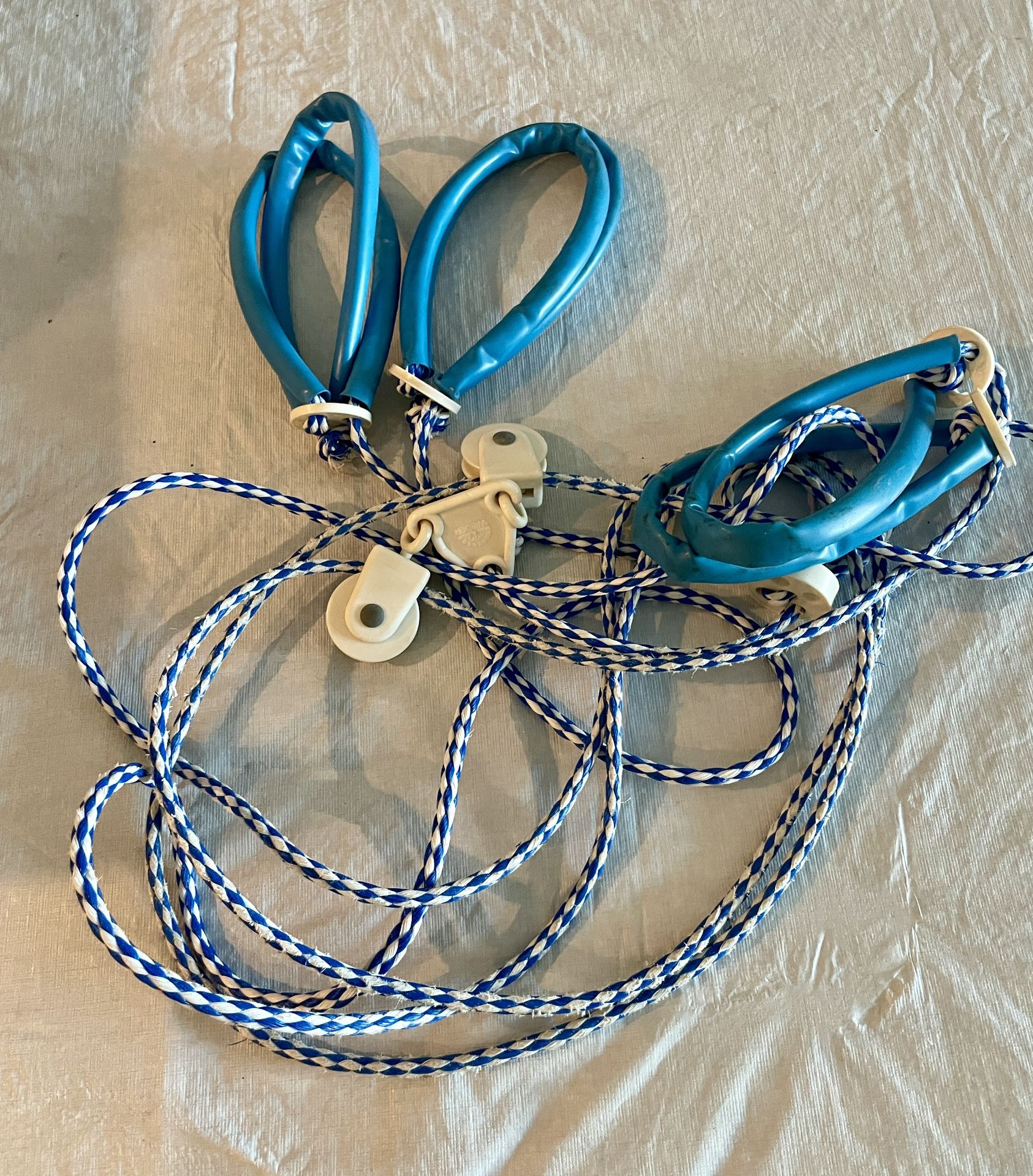 Original Weider Door Knob Pulley Body Exerciser