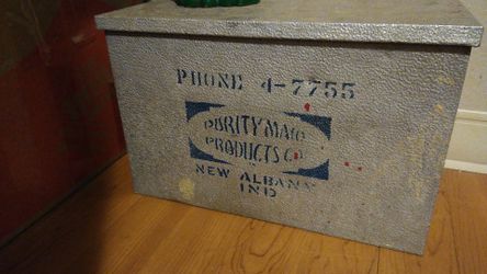Vintage Purity Maid Milk Box