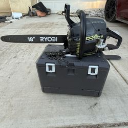 RYOBI 18” chainsaw