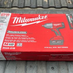 Brushless Milwaukee Wrench 