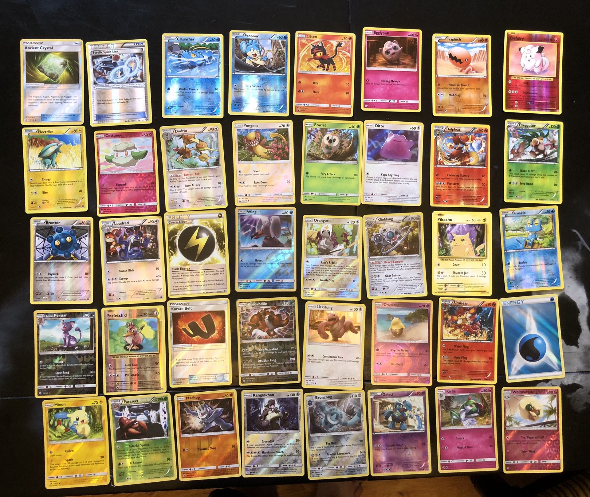 Lot of 240 POKÉMON 2013-2020 Holo Cards