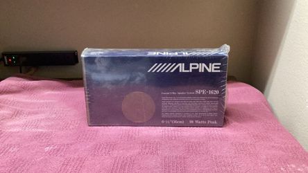 Alpine SPE-1620 Coaxial 2-Way Speaker System 6 1/2” 90 Watts Peak