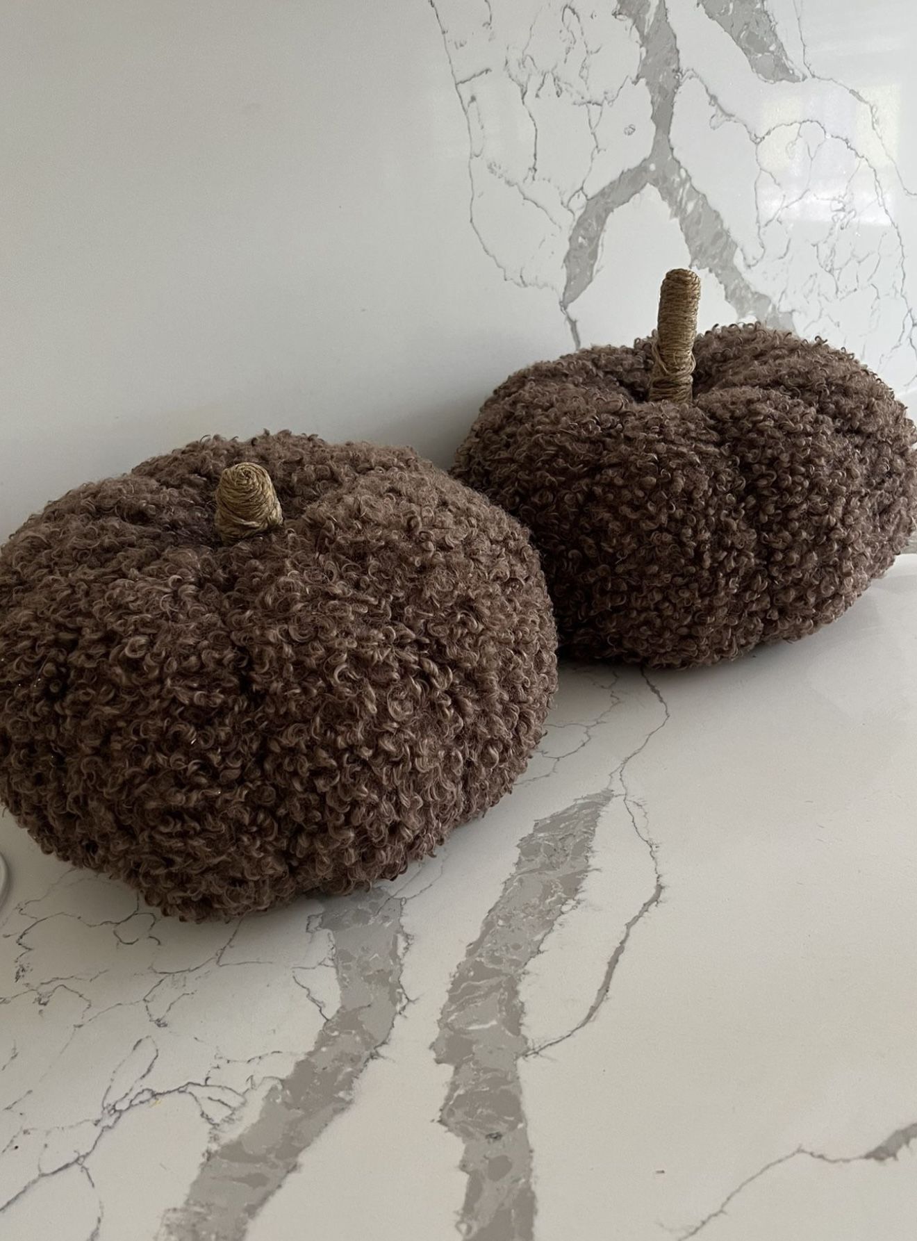 Two Pumpkin Pillows Great Condition