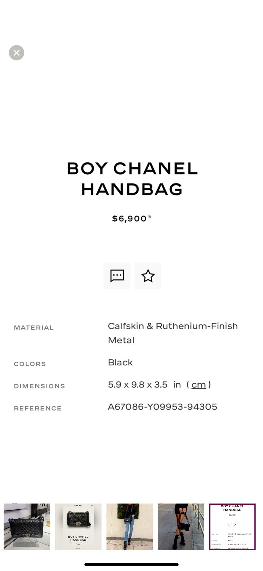 Chanel Boy Ideal Condition
