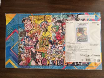 One piece card game official playmat vol.5 and promo