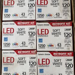 LED DIMMABLE RETO FIT KIT 1250 L