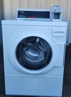 Refurbished Speed Queen SFNCXRSP111TW02 Coin Operated Front Load Washer – 3.42 cu. ft. Capacity
