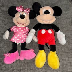 Minnie & Mickey Plush