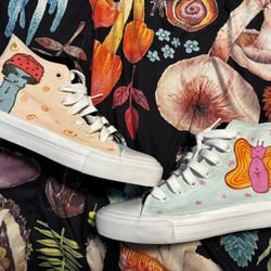 Hand painted Custom Shoes