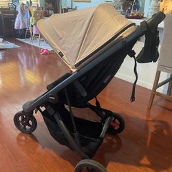 Thulie Spring Stroller Dust Pink