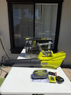Ryobi 40v 550 CFM blower kit