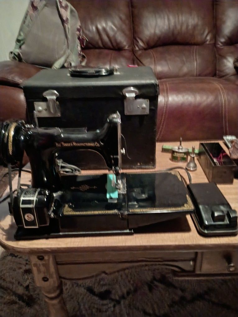 Vintage sewing machine