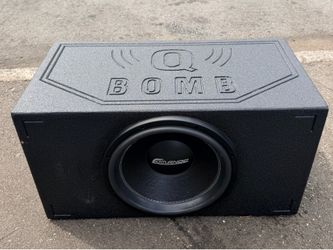 15”inch comando subwoofer 2,400 watts and amplifier 3000 watts