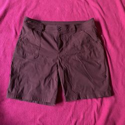 Burgundy Eddie Bauer shorts 