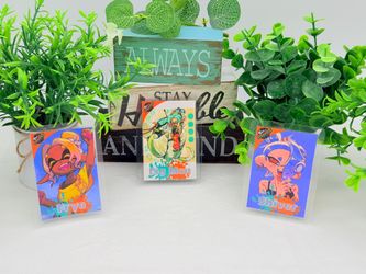 Tarjetas Amiibo NFC de Splatoon Raiders – Versión Laminada