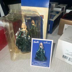  Hallmark Barbie Holiday Ornament collection 1(contact info removed)