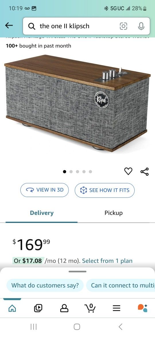 The One II Klipsch