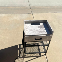 Night stand with charger port