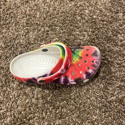 Rainbow Crocs 