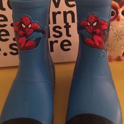 CROCS Kids Spiderman rain boots - All weather boots. Size: J1. 