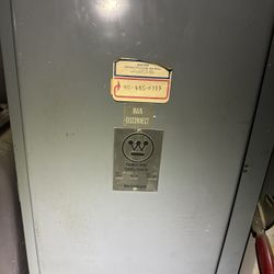 Westinghouse Main Disconnect