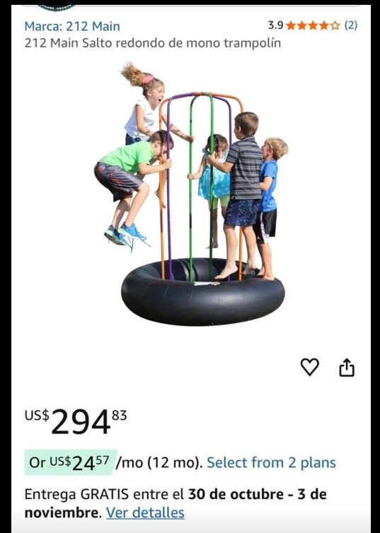 Jungle Jumparoo Bouncy Toy