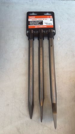 Chisel bit set