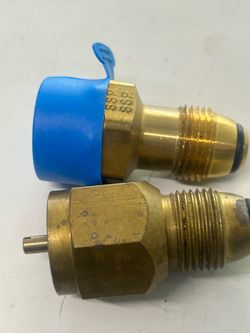 Brass Refrigerant Valve Fittings Set of 2