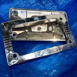 Motorcycle License Plate Bracket off Harley 