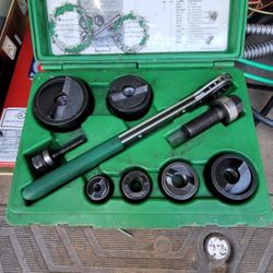 Greenlee Punch Set