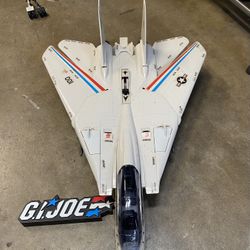 GI JOE VINTAGE SKYSTRIKER JET F-16 NEAR COMPLETE 80s 1(contact info removed) 