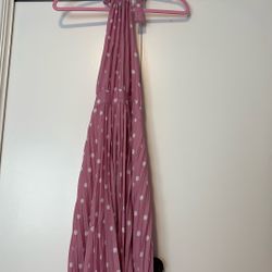 Pink Polka Dot Dress