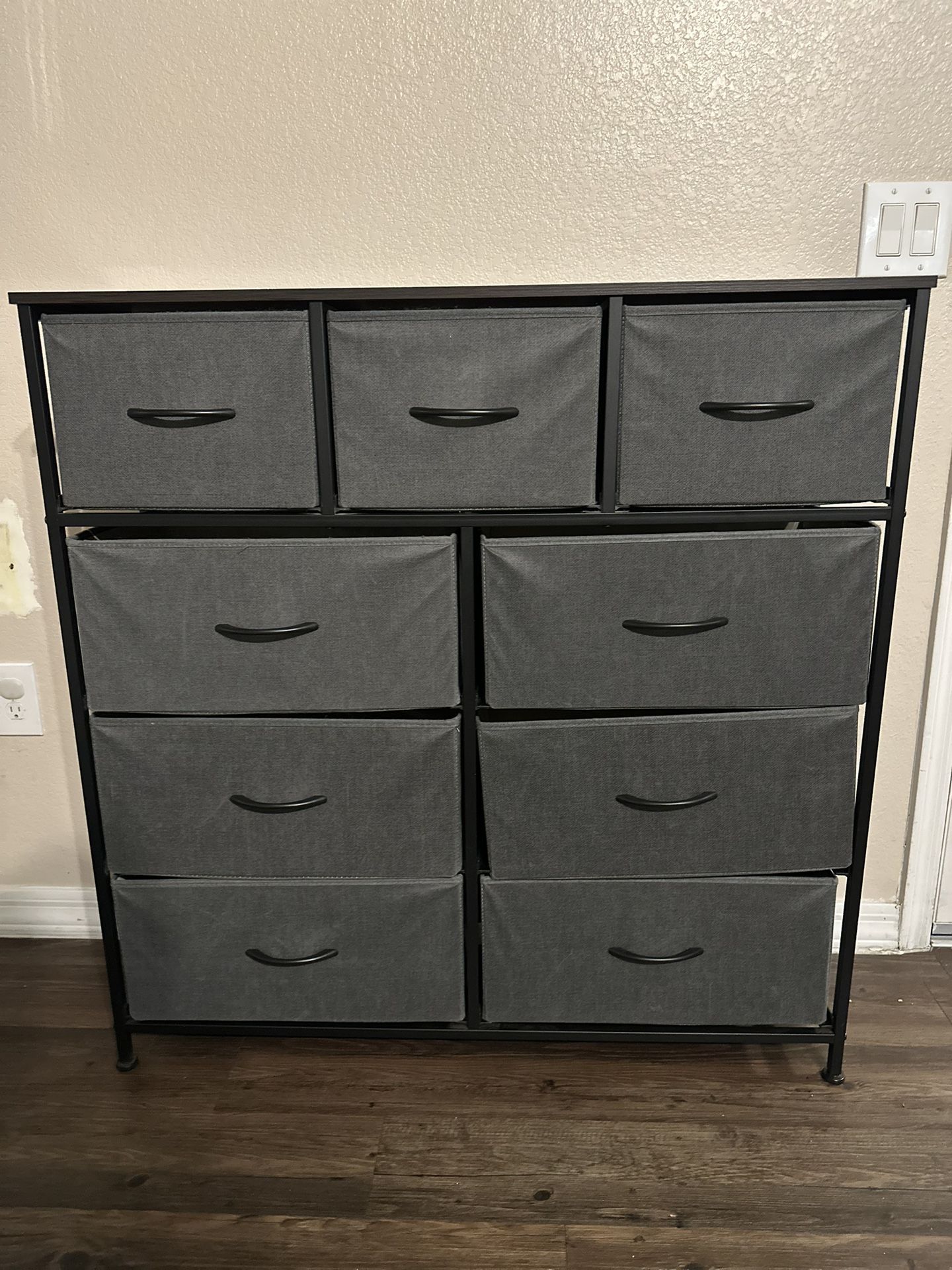 Dresser With Cloth Drawers