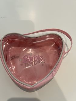 Heart Shaped PVC Small Barbie Purse