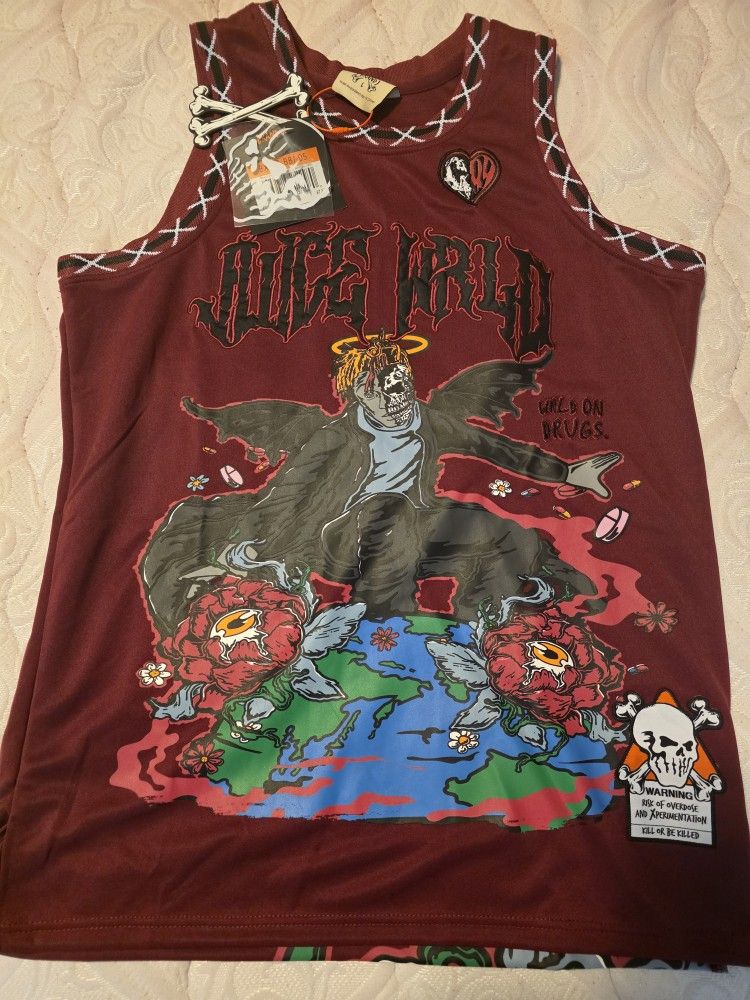Juice Wrld Basketball Jersey Size Large Brand X