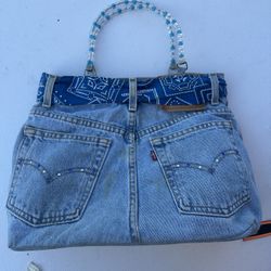 Levi’s purse made out of jeans very unique