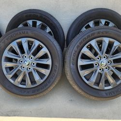 2025 Toyota LAND CRUISER 20"  rims tires 4runner TACOMA TUNDRA SEQUOIA LEXUS GX550 