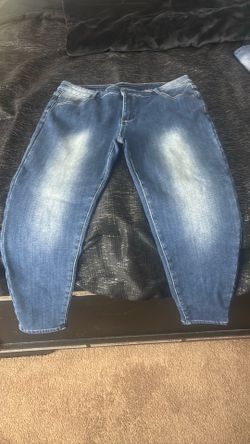 Yehopere Women's Winter Fleece Lined Jeans Slim Fit Warm Skinny High Waist Denim Jean