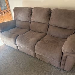 Brown Recliner Couch
