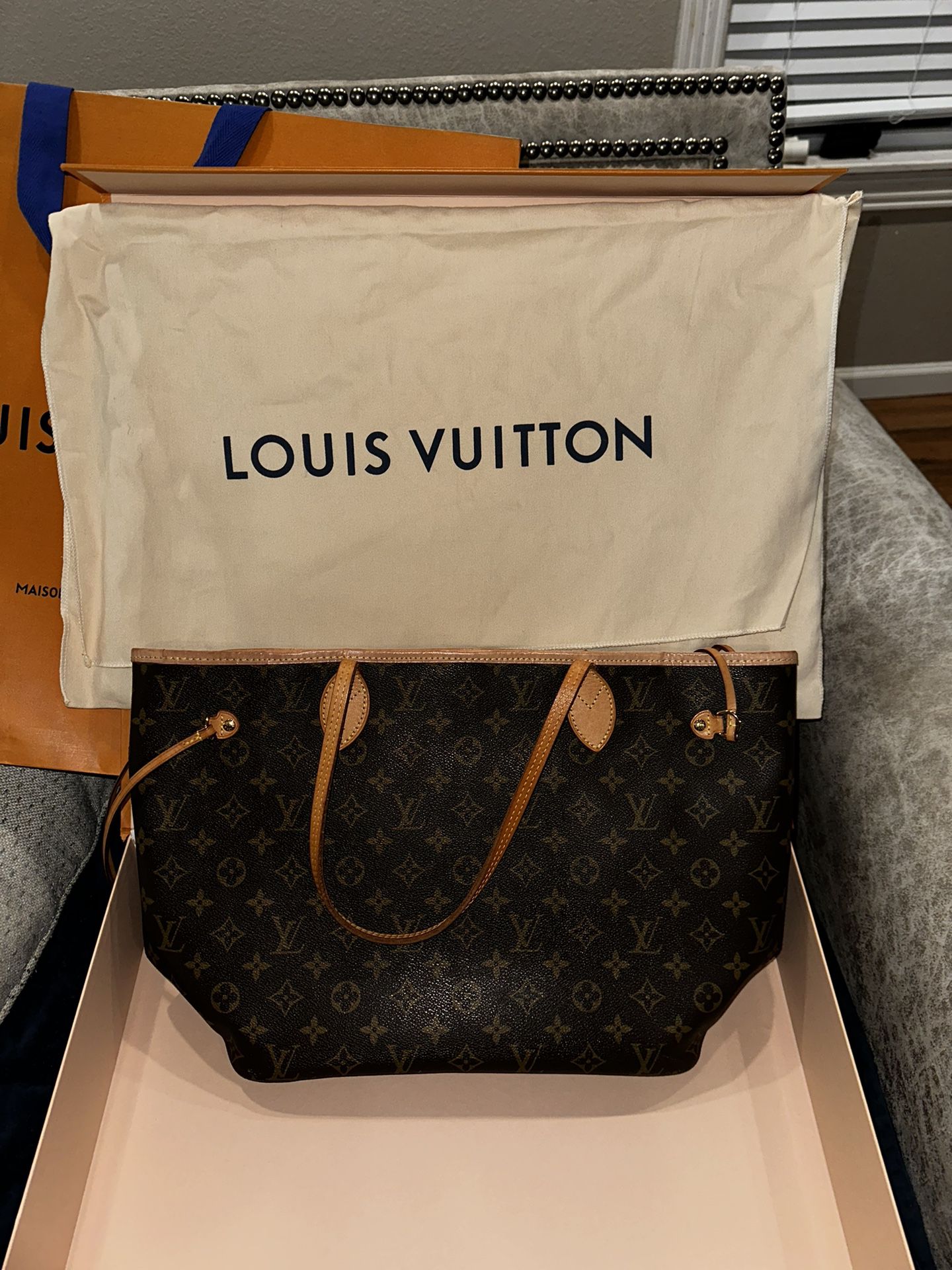 used louis vuitton never full