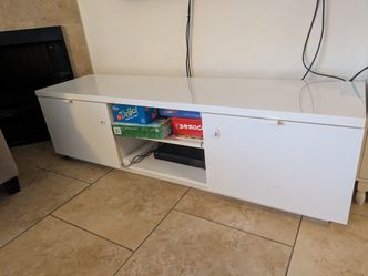 White TV Stand