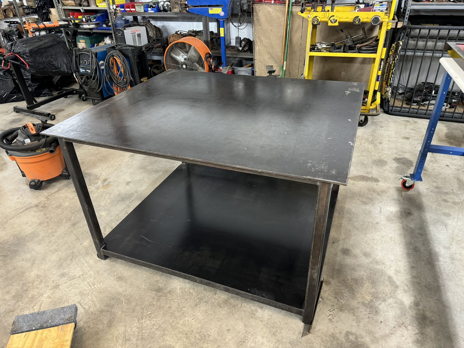 Welding Fabrication Table 3/8” Thick Top